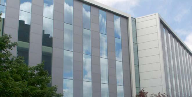 with an anodised finish whose colour is guaranteed for the life cycle of a building.