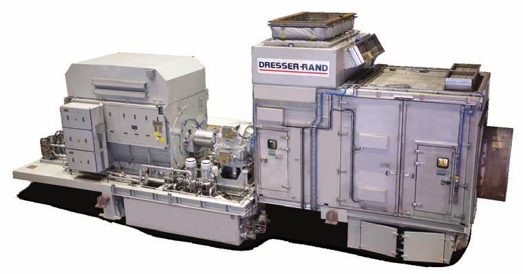 PACKAGE DESIGN AND AUXILIARY EQUIPMENT Dresser-Rand turbine packages are designed to fulfill the needs of clients in many markets including oil and gas, industrial, continuous duty systems, and