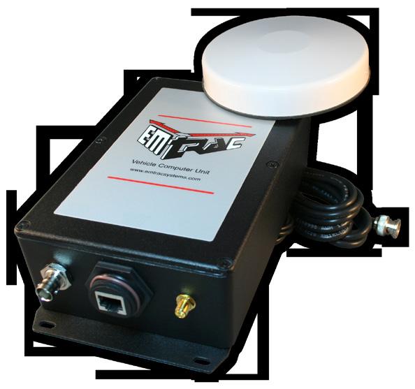 In its basic form, the hardware components of the EMTRAC system include a Vehicle Computer Unit (VCU) installed with an antenna in vehicles and a Priority Detector installed in signal-control