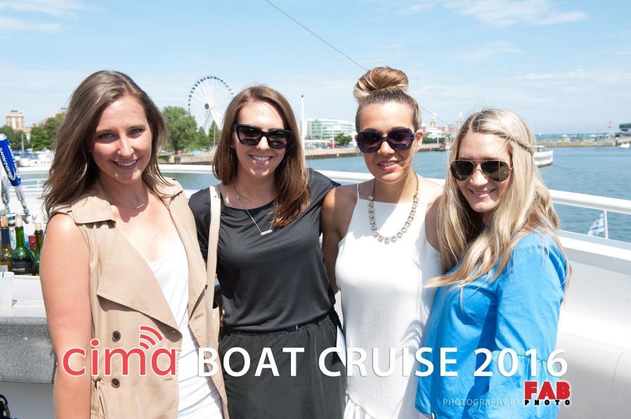 CIMA Boat Cruise Logo Sponsorship $2,000 (5) 3 tickets to the