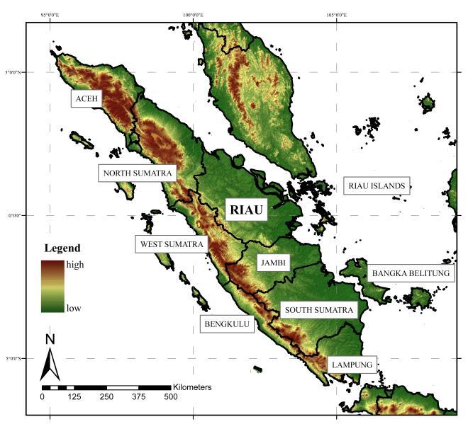 limitations of previous studies, the following sections consider social dynamics in Riau Province caused by oil palm cultivation in rural villages based on an analysis of population census data and