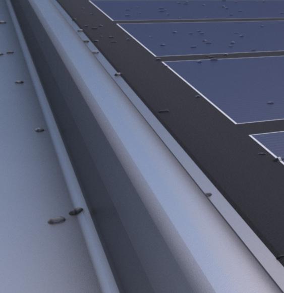 SOLAR ENERGY Espan 470 can accommodate either PV solar laminates (Colorsteel Maxx only) or clip on solar panels.