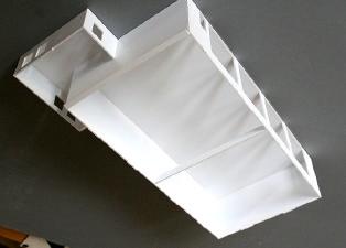 Mount the roof support across the