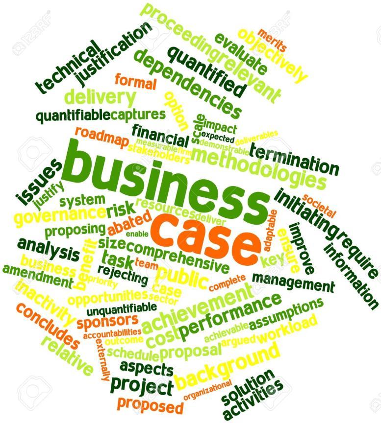 Business case A checklist: What are the benefits? Provide evidence link to research and existing best practice.