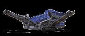 Screen size (W x L) Weight Engine/Motor output 200 t/h 1,220 x 2,750 mm 15,500 kg 95 kw MS 13 Z Scalping screen with two