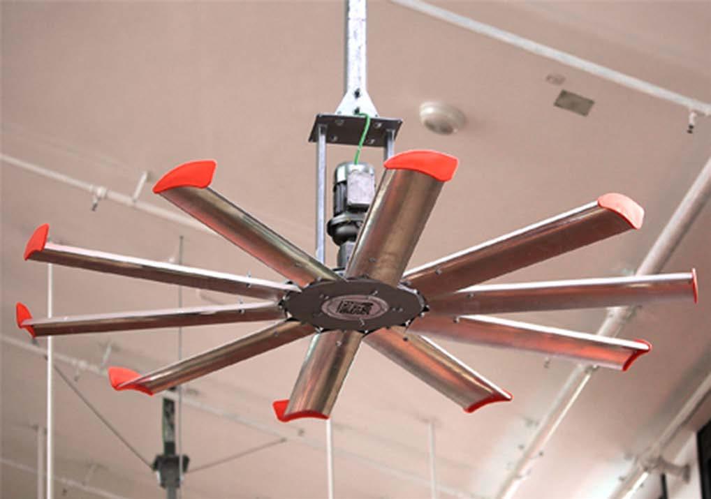 High-Volume-Low-Speed Fans Patented