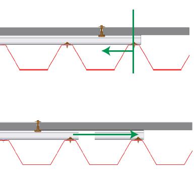 MV 3.2 Min / max rail length minbef Extension to the next raised bead The distance (minbef.