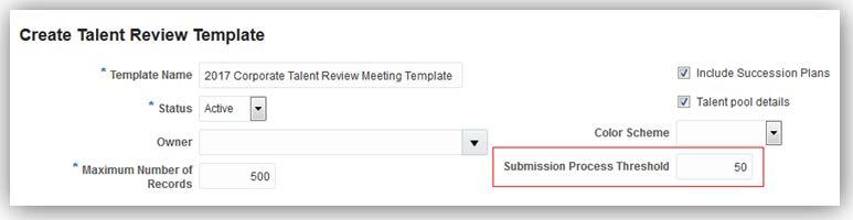 ratings when the facilitator submits the meeting. Upon submitting the meeting, a message appears informing the facilitator of the process job number.