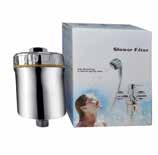 Max. Temperature: 38 C Work pressure: 2,5 4 Bar PURIFIER FILTER Domestic filtration system with active carbon cartridge for the production of water free of odour, taste and free suspended solids.