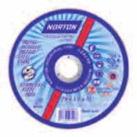 CUTTING AND GRINDING Norton BDX grinding & cutting-off wheels The Norton BDX program offers you a complete range of grinding and cutting-off wheels for angle grinders.