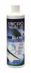 0 % silicone Without contaminations Use with water Non harmful Reduces working time NorClean Evolution 1 APPLICATION Bright and glossy.
