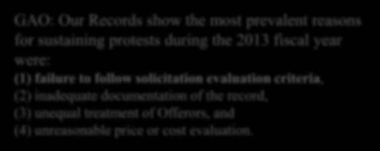 Introduction GAO Bid Protest Annual Report to Congress for Fiscal Year 2013, January 2, 2014 (GAO 14-276SP)