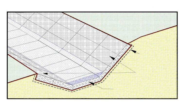 RIVER DIVERSIONS TRAPEZOIDAL CHANNELS GEOTEXTILE MATTRESS PROTECTION TO SLOPE MATTRESS PROTECTION TO BED Where it is required to divert a water course, it is generally necessary to protect the new