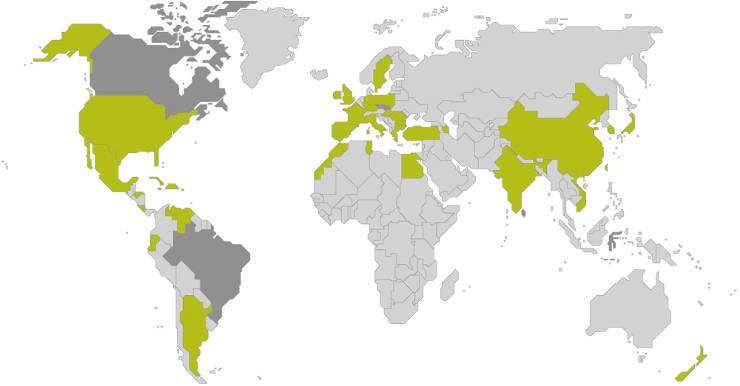 Global presence MW installed in leading markets 2011 total cumulative MW: 24,143 MW Europe 15,945 MW China 2,760 MW 7 America