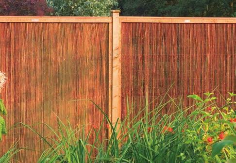 Framed Willow Screen Pack Size 1828 x 1828mm (W x H) 466363 1 All sizes are approximate allowing for tolerances in the timber