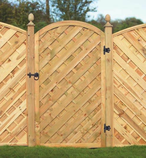 LANDSCAPING I FENCING Timber is a natural product and products are susceptible to movement