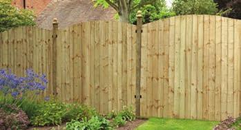 160645 20 1828 x 1520mm 160647 20 170 LANDSCAPING I FENCING Timber is a natural product and products are susceptible
