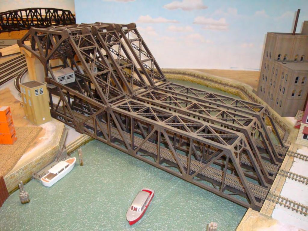 This is a set of three motorized Bascule bridges from Walthers.