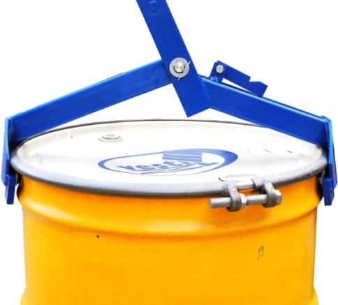 Using the drum carrier: DCL-series drum carriers are below-the-hook (BTH) lifting devices. The American National Standard ASME B30.20 provides suggestions for using and maintaining BTH devices.