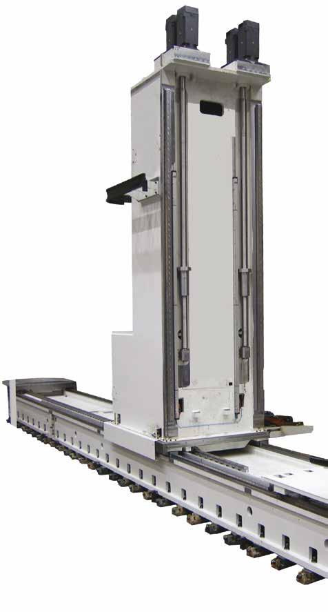 Robust Design Provides Superior Customer Value High Performance Drive / Way System Rigid, High-Speed Ways Handle Heavy Loads A sturdy machining platform is the foundation of an accurate machine.