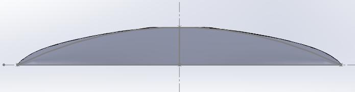 At the beginning a plane was created. The additional plane (Plane 2) parallel to the top plane was created at a distance of 110 mm and an additional point was created on plane 2 over the origin point.