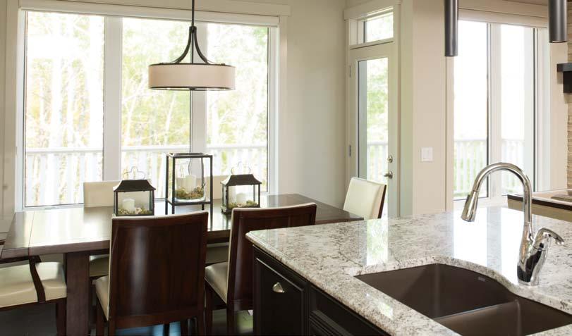 ComfortSeries EnviroSeries A beautiful choice for harsh climates. Triple-glazed for total comfort. Comfort Series windows feature sashes that accept full-size triple-glazed units.