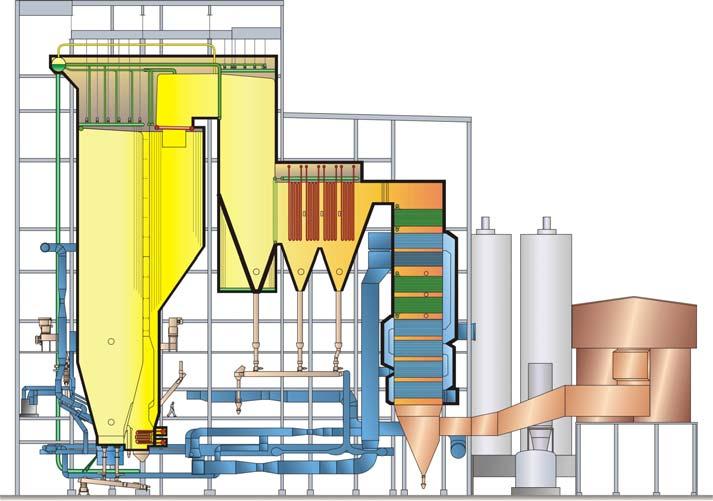 .. Igelsta CFB 4MWth, Sweden for and Clean Biomass fuels One of the advanced CFB references highlighting the multi fuel capability and high steam parameters with high availability Foster Wheeler
