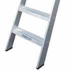 rail on the Right Hand Side Easier installation - no cutting of ladder legs required, as the ladder is adjustable to suit your ceiling height range Exclusive Easy Hang strap makes installation easy!