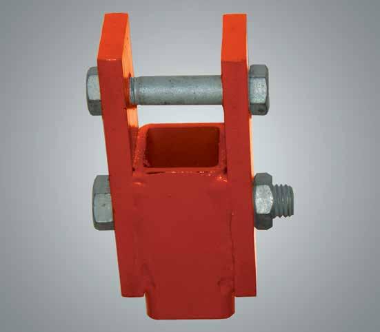connect STBC to brace and ¾" full shoulder Grade 5 bolt with locking nut to connect STBC to HGA Braces HGA can be used with any Dayton Superior brace. Square Braces Outside Dim. Std. Brace Brace Min.