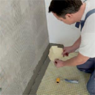 To avoid any other damage to wall and floor