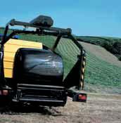 Several unique design features that retain full control of the bale during transfer and wrapping allow the Combi to work on slopes up to 15%.