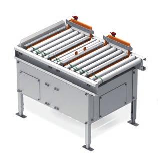 These conveyors are available in two models; the mono-load and the dual-load, and adapt perfectly to the extraction systems of standard Mecalux stacker cranes.