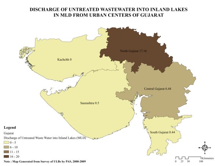 Discharge of Untreated Waste Water into River, Sea, Land & Inland Lakes