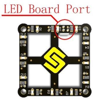 3.4 LED Board The 6D-Box LED board makes the quadcopter more dazzling! With the shining LEDs, you can keep it in sight in the darkness.