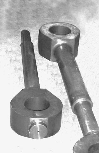 Figure 9 Diving plane actuators for a military submarine forged from alloy 725.