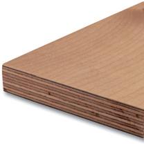 Composition of Proligna panels Proligna panels have a plywood core that has been impregnated with thermosetting phenolic resins, and the natural wood surface is protected by a