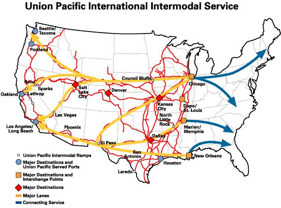designs, and even guarantees consistent transportation services to meet intermodal requirements.