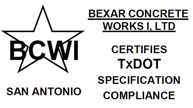 of Texas 99693 (Houston, TX) Bexar Concrete Works I, Ltd.