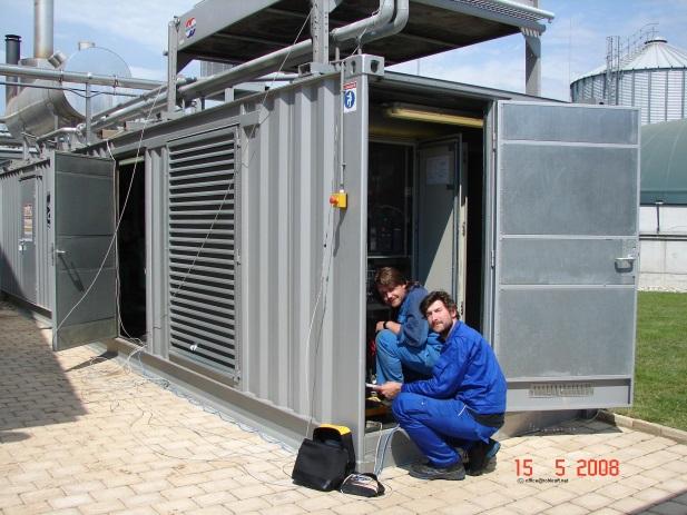 a Genset in a  