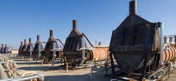 Re-using waste heat Increasing steam generation