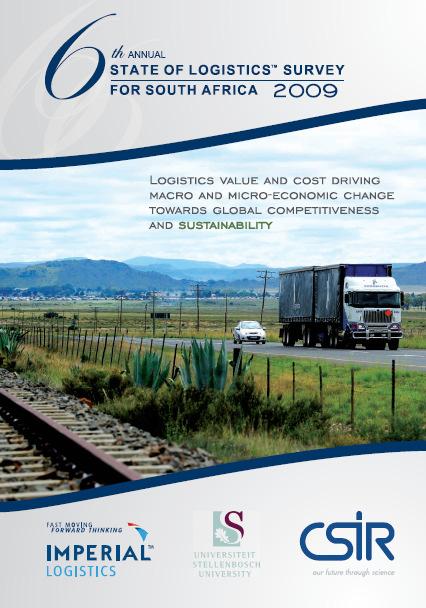 Logistics costs as a percentage of GDP declined to its lowest level since measurement Total Logistics Costs amounted to R339bn in 2008; 14,7% of GDP Further refinement of comprehensive model