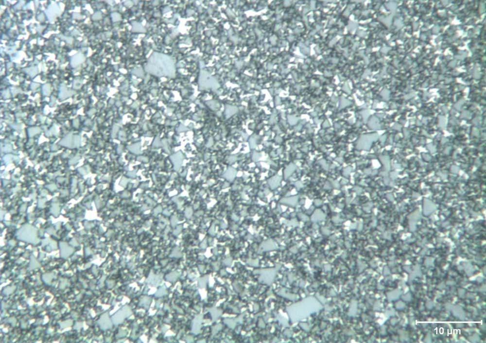 HB-411 Tungsten Carbide, WC 88.5 ± 0.5% Cobalt, Co 11.5 ± 0.5% Microstructure Grain Size 0.