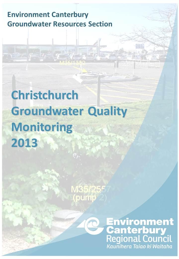 Christchurch groundwater quality