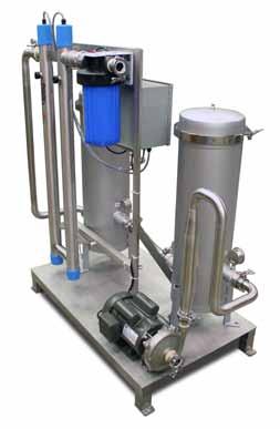 Optional with Dual Pre-Filtrattion 50 GPM Skid Mounted Water Purification System