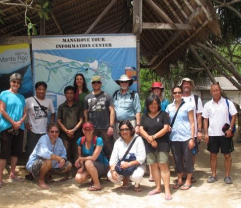 Establishment of community ecotourism and processes Mapping of mangrove areas and species inventory Mangrove planting initiated by community groups Community group for