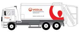 Veolia Environmental Services vehicles call on a pre-arranged schedule designed to manage your volume of waste production.