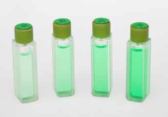 UV and Visible Wavelength/Absorbance Qualification A (25 65 nm) Starna Green Solutions This Starna Green Reference Material can be used to qualify the absorbance and wavelength scales of