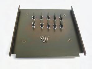 Includes board edge support and support pins for the board thickness range 0.5-4 mm.
