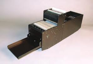 It has an adjustable cover tape separator width and is suitable for tapes with very wide or narrow cover tapes.