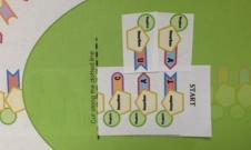 7 Move to the next DNA nucleotide and find the matching RNA nucleotide.
